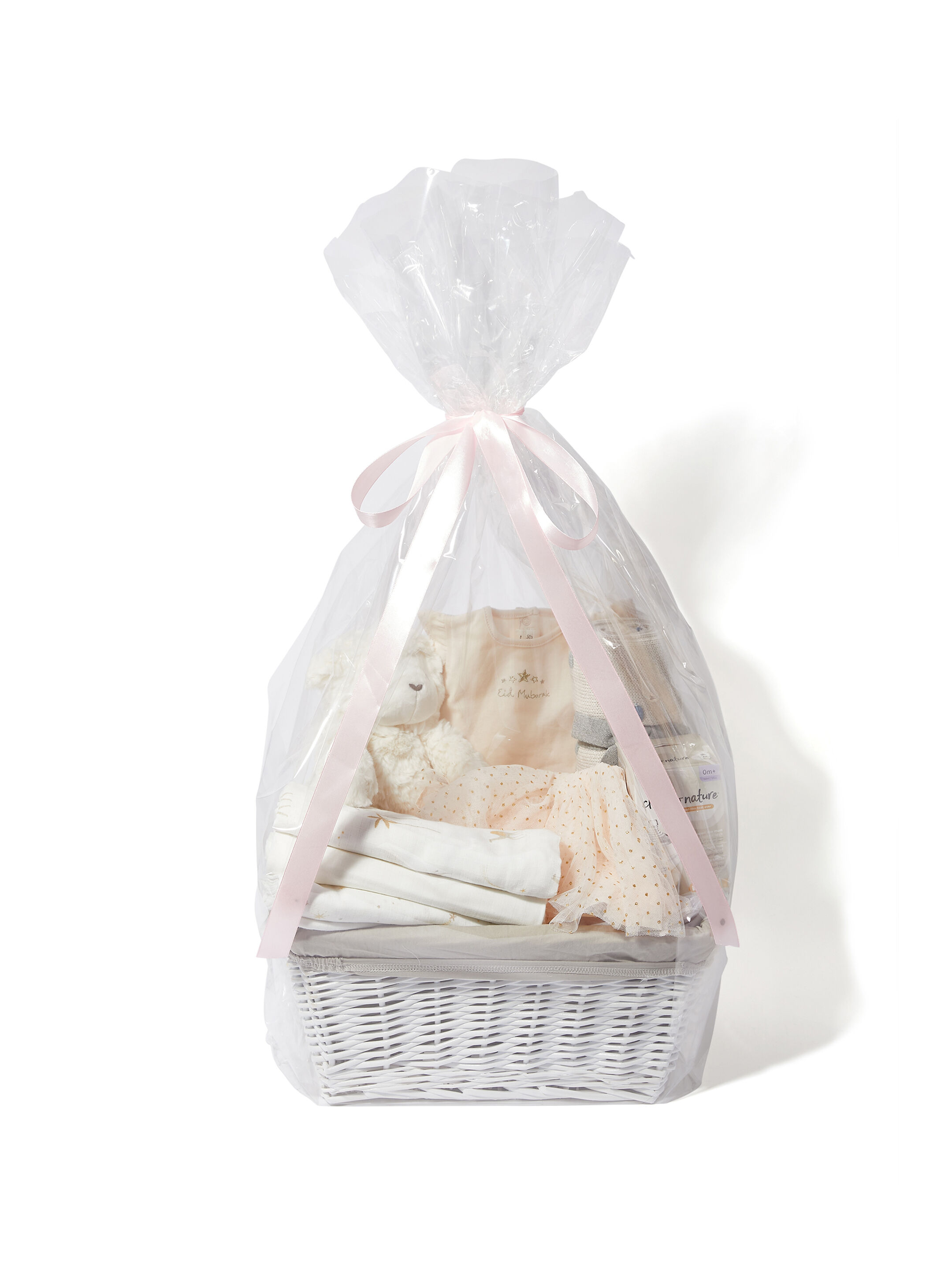 Baby Gift Hamper - 5 Piece Set with Pink Sparkle Tutu Outfit image number 2